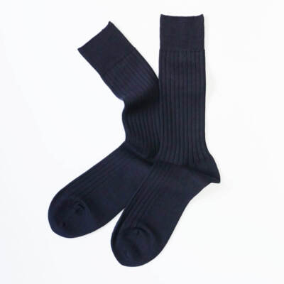 GLEN CLYDE LIFE LONG Dress Rib Light Socks TS-5 Unisex New 2color Japan