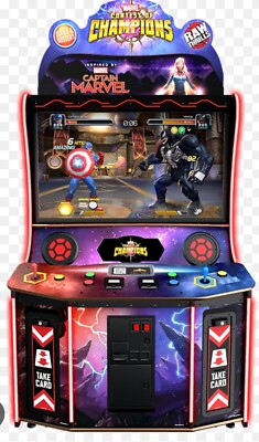Marvel Contest of Champions Arcade Cards (FOIL, Series 2) Raw Thrills Game