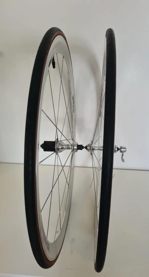 Campagnolo Shamal LRS laufradsatz Wheelset low mileage 28" Cinchers