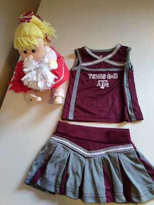 Baby girl Cheerleader Costume Size 12 to 18 Months, plus singing