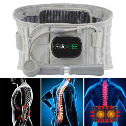 Inflatable Decompression Back Belt Lumbar Support for Lower Back Pain Relief