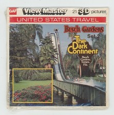 Busch Gardens Dark Continent Tampa Florida View-Master Packet J-6 Sealed New