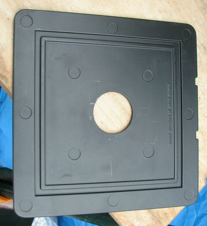 Cambo SC Monorail lens board for compur copal 0 shutter 34.5mm hole 5x4 10x8 - Image 2 of 2