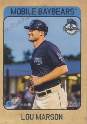 2018 Mobile Baybears Lou Marson MGR Los Angeles Angels