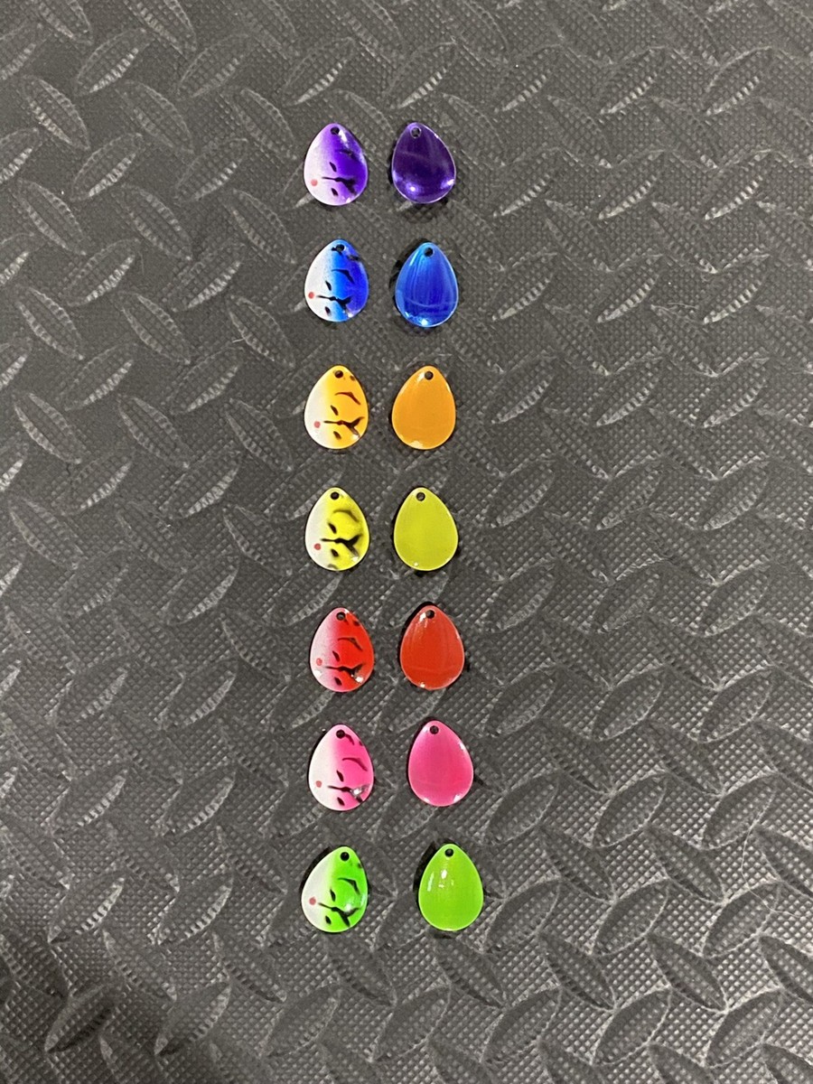 North Coast Lure Walleye Worm Harness 5 Pack Purple Dbl Hook