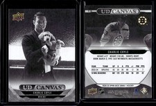 2024-25 Upper Deck Series 1 UD Canvas Black & White #C-52 Charlie Coyle