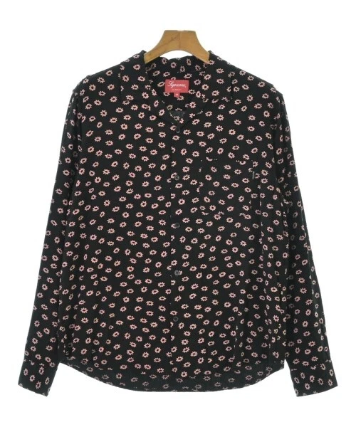 Chemise décontractée suprême noir x rose (motif total) M 2200510047092