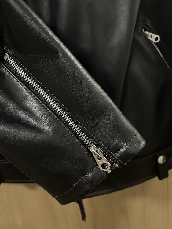 あ*様 2000s Double Zip Sweat Riders Jacket ZIP RIDERS JACKET – SUGARHILL TOKYO