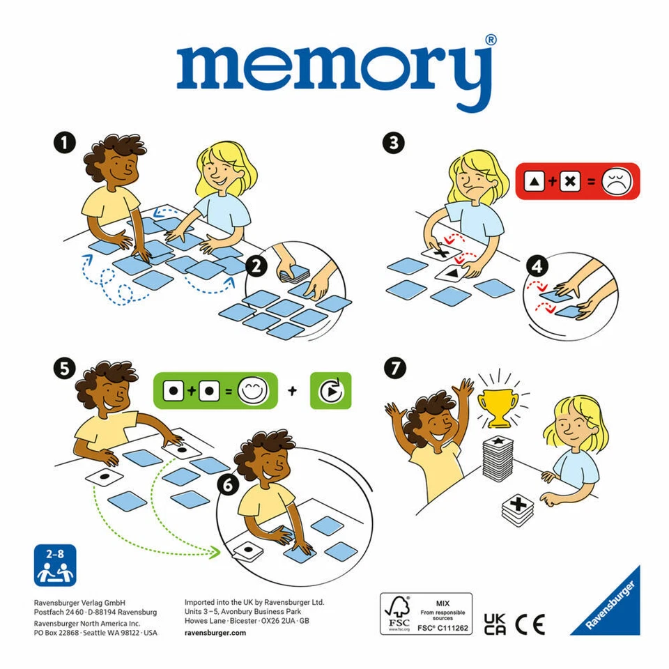 Ravensburger memory Natur Memospiel Kinderspiel Kinder Spiel ab 6 Jahre 20881 - Bild 4 von 4