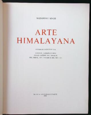 HIMALAYA KUNST. FRESKEN UND SKULPTUREN SINGH MADANJEET SILVANA KUNSTVERLAG