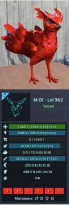 Ark Survival Ascended PVE SOLID RED FEDERLEICHTES PAAR XBOX/PC/PS5