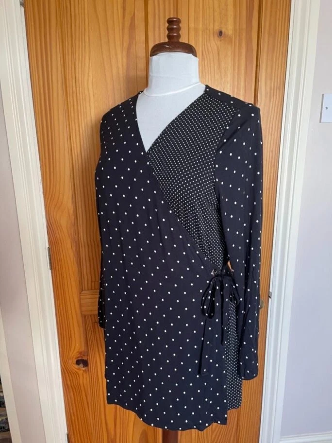 George polka top dot dress