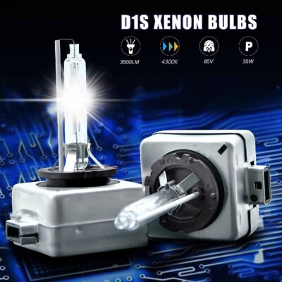 2× 4300K Xenon Scheinwerfer 12V 35W D1S Lampe Leuchtmittel Bulk 9285141294 2Stk 