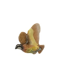 Creative Castings  / Wildlife Collections Pin Hand Painted GROUSE Flying