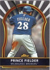 2011 Finest #60 Prince Fielder Milwaukee Brewers