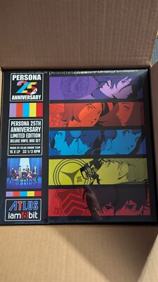 Persona 25th Anniversary Deluxe Box Set Atlus Sound Team 15XLP