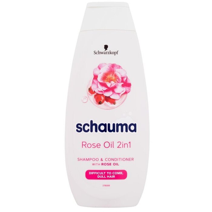 Schwarzkopf Professional Schauma Olio di Rosa 2in1 Shampoo e Balsamo per aumenta