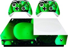 Green Lava Lamp Skins Designed To Fit Xbox One S Console and Controller VWAQ - X