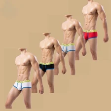 New Low Waisted Men's Boxer Shorts Cotton Fashion Youth Comfortable Underpants