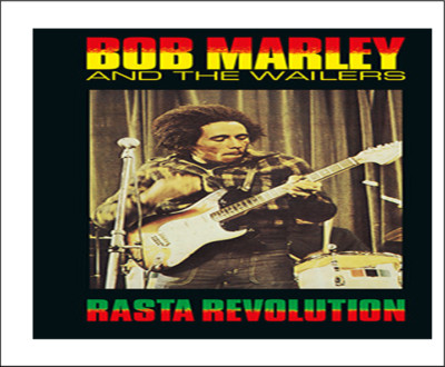 Mini BOB MARLEY & the Wailers 'RASTA REVOLUTION' record  Dollhouse 1:12 scale 