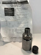Continental Industries Service Head Adapter 3/4 Male NPT To 1-1/8 OD PE .099