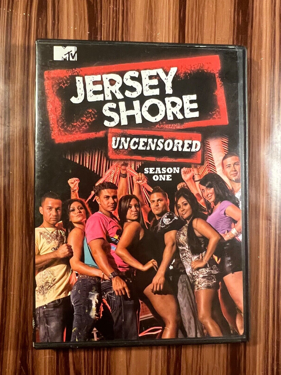 Jersey Shore Uncensored Season 1 MTV Show Seaside Heights DVD 2010