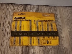 Dewalt 8 Piece Universal Shank Jig Saw Blade Set DW3792H MISSING 1 BLADE