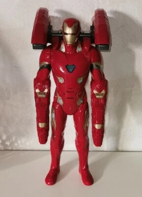 Figurine parlante lumineuse IRON MAN 35 cm - Marvel Hasbro 2017 bon état - Photo 1/4