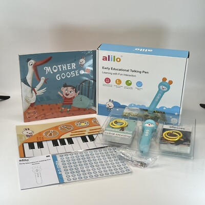 Open Box Alilo D3C Early Educational Talking Pen Learn to Read Interactive Books