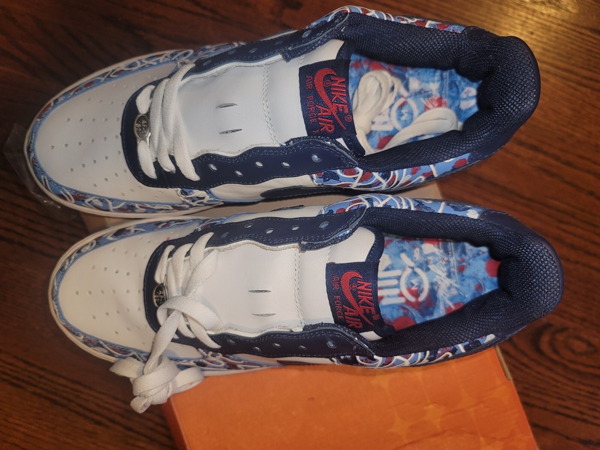 Custom Air Force 1 Miskeen 307334-141-00 
Men\'s size 10.5 Nike Air Force 1 Miskeen for Sale | Authenticity Guaranteed  main image 2