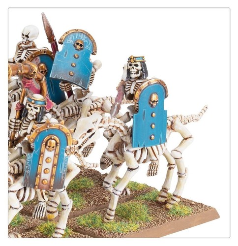Warhammer Grabkönige von Khemri Skelett Reiter/Pferd Bogenschützen Neu in OVP - Bild 11 von 13