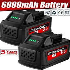 2PCS For MILWAUKEE For M18 6000mAh Cordless LITHIUM-ION System Tools USA