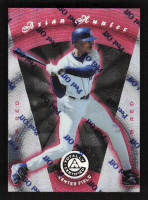 1997 Pinnacle Totally Certified Platinum Red #11 Brian Hunter