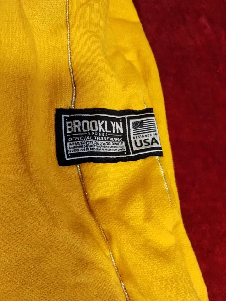 BKX Ricky Singh Joggers Yellow Size Large Unisex - Image 3 of 4