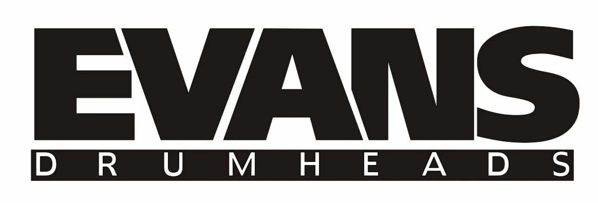 EVANS DRUMHEADS Logo Vinyl Die Cut Decal Window Color & Size Choice