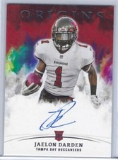 JAELON DARDEN 2021 PANINI ORIGINS ON CARD ROOKIE AUTO RC #RA-JD
