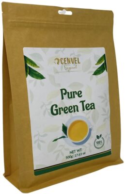 CENVEL ️ Reiner Grüntee Loseblatt | 100% natürliche und frische Ernte | Detox Tee