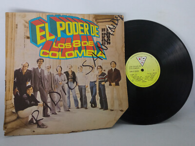 Los Ocho De Colombia El Poder De Los 8 Orbe Prom Disko Vinyl LP