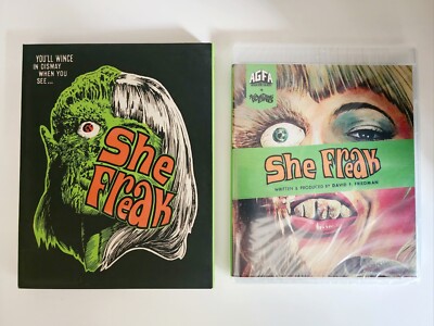 She Freak (1967) LE: Blu Ray w/ Slipcover Sealed New Mint VS US Ships in Box