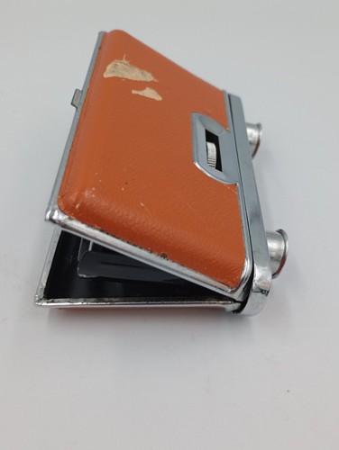 Vintage Butterfly Folding Opera Glasses 3X Coated Orange Color Japan *Read* - Picture 7 of 12