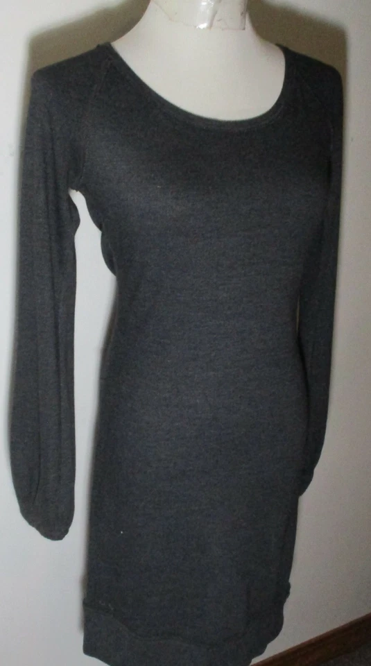 Vestido CONVERSE One Star Gris Manga Larga Algodón Talla XS Foto 3 de 4