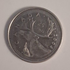 Canada 2004 10C Ten Cents Caribou Coin Queen Elizabeth II - Circulated