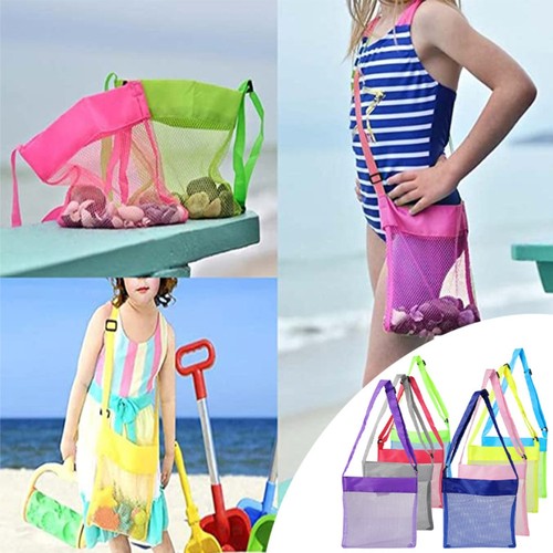Adjustable Carrying Straps Beach Bag Outdoor Children's Toy Quick Storage
