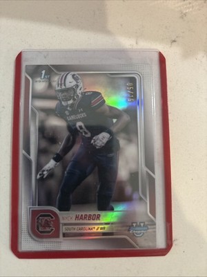 2025 Bowman University Chrome Nyck Harbor White Refracter /15