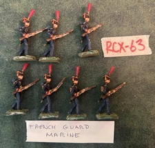 25mm Painted Napoleonic French Guard Marine Lot RCX-63