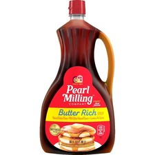 Rich Butter Syrup, 36 fl oz, 35 Servings, 2 Tbsp Per Serving