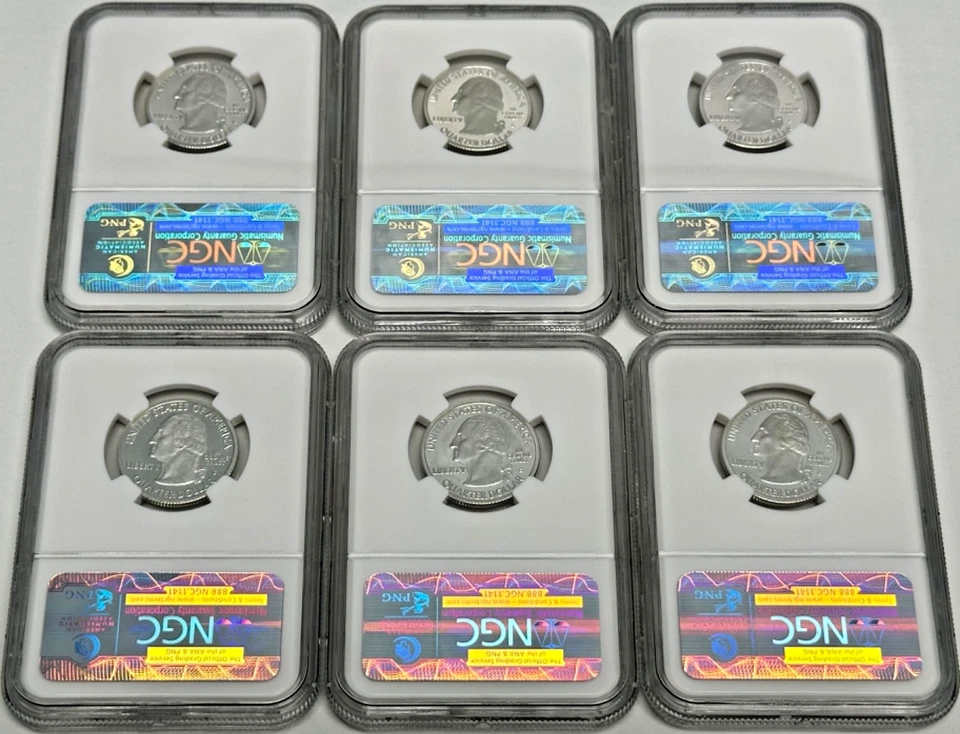 2009-S Silver DC & US Territories Quarter Set NGC PF69UC - ✪COINGIANTS✪ - Image 2 of 2