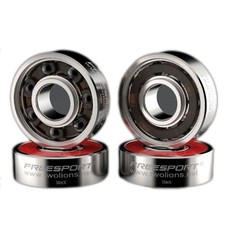 Twolions High Speed 608RS Stainless Steel Hybrid Black Ceramic Bearings for I...