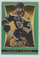 2013-14 Panini Select Green Prizm 7/25 Zdeno Chara #23 HOF 2d8