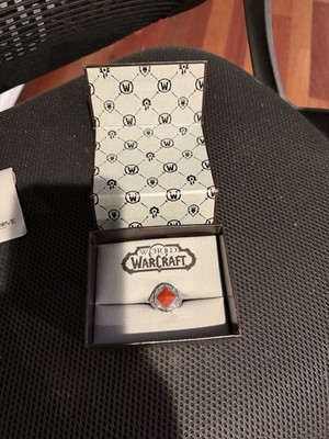 Rock Love World Of Warcraft Horde Ring